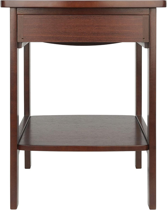 Walnut Claire Accent Table