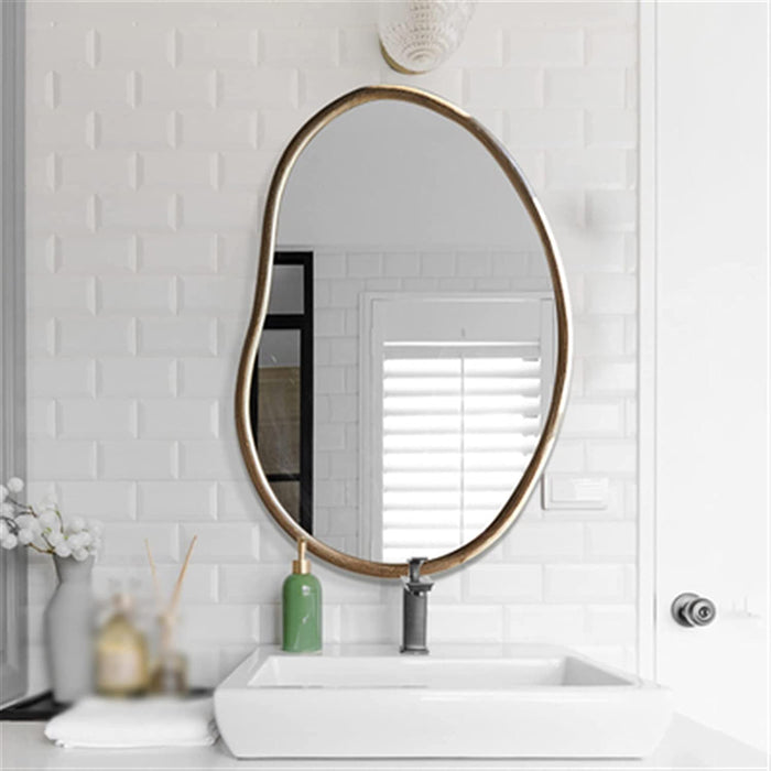 Irregular HD Wall-Mounted Decorative Mirror