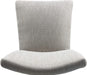 Light Grey Classic Upholstered Accent Dining Chair