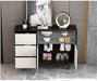 Contemporary Free Standing Storage Chest Cabinet