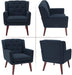 Comfy Button-Tufted Accent Chairs for Living Room