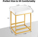 Upholstered Steel Frame Counter Height Bar Stools Set of 2