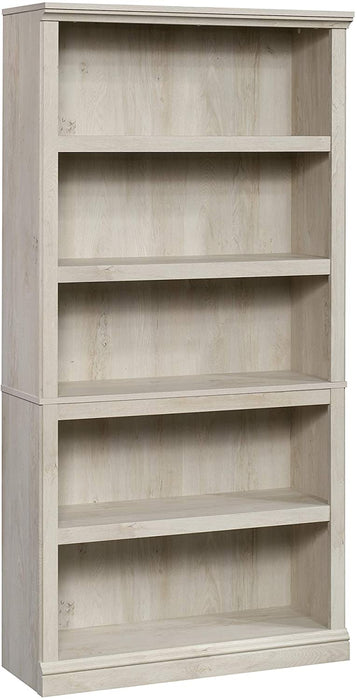 Chalked Chestnut Bookcase with 5 Shelves