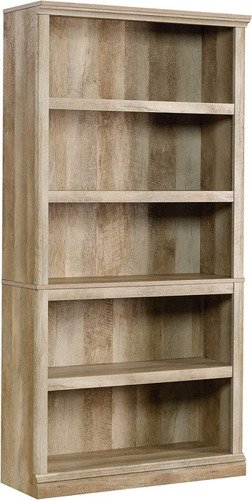 5-Shelf Bookcase in Lintel Oak Finish