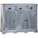 Cool Gray Kitchen Buffet Cabinet
