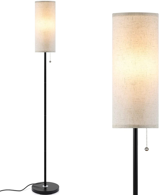 Floor Lamp for Living Room, Minimalist, Black