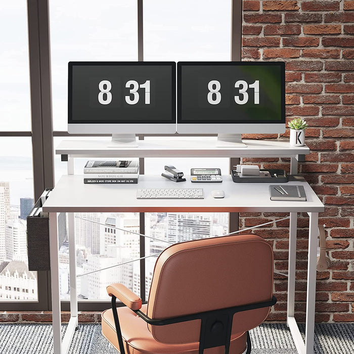 Adjustable Monitor Desk for Home Office