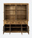 Rustic Pine Sideboard Server and Hutch