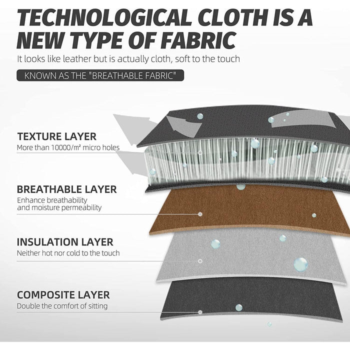 Ergonomic Gaming Chair with Massage and Footrest