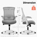 Ergonomic High-Back Mesh Chair with Lumbar Support