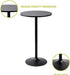 Bistro High Table in Jet Black