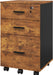 Small Wood File Cabinet for Home Office