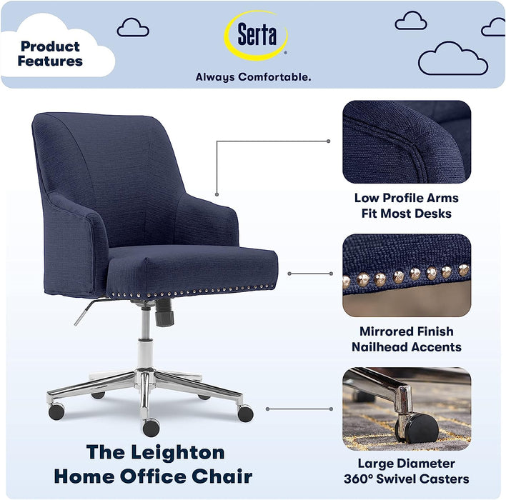 Memory Foam Office Chair with Adjustable Height