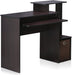 Dark Walnut Home Office Desk for Multipurpose Use