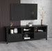 Wooden TV Stand with Storage for Large Tvs