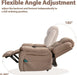 Camel Dual Motor Power Lift Recliner with Massage & Heat