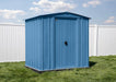 Classic Steel Storage Shed, 6X5, Blue Grey