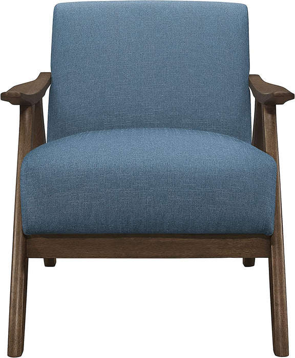 Blue Elle Accent Chair