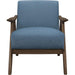 Blue Elle Accent Chair