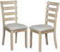 6-Piece Dining Table Set with Bench