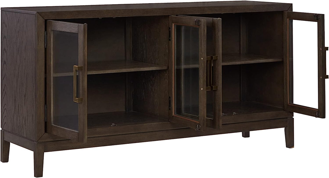 Burkhaus Traditional Dining Room Server with 2 Cabinets