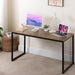 Easy Assembly Black Frame Office Desk