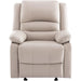 Electric Glider Reclining Chair, Cream