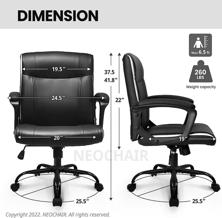 Ergonomic Office Chair with Lumbar Support