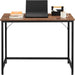 Industrial Style Writing Desk for Home Office