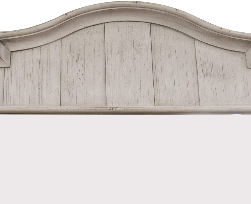 Farmhouse Reimagined Dresser & Mirror, White