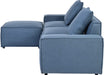 Blue Luxury Modular Sectional Sofa