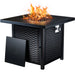 24.8'' H X 32'' W Propane Outdoor Fire Pit Table