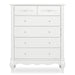 Aurora Frost Tall 6 Drawer Chest