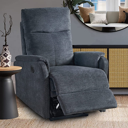 Electric Power Recliner for Small Spaces, Gray