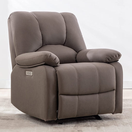 Performance Fabric Electric Glider Reclining Chair