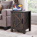 Nightstand with Charging, Rustic