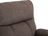 Lindale Massage Recliner, Brown + Black