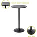 Black Top and Base Bistro High Table