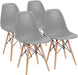Gray Mid-Century DSW Chairs