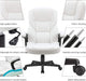 Adjustable High-Back Office Chair with Lumbar Support