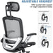 Adjustable High-Back Mesh Office Chair, Grey