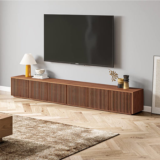 118″ Wood TV Stand for Large Tvs