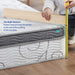 White Full Hybrid Memory Foam Mattress