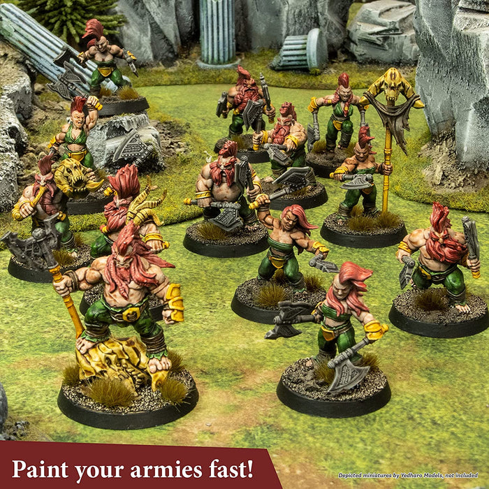 Wargames Delivered Mega Miniature Paint Kit- See detail in the description