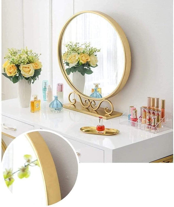 Nordic Style Desktop Cosmetic Mirror