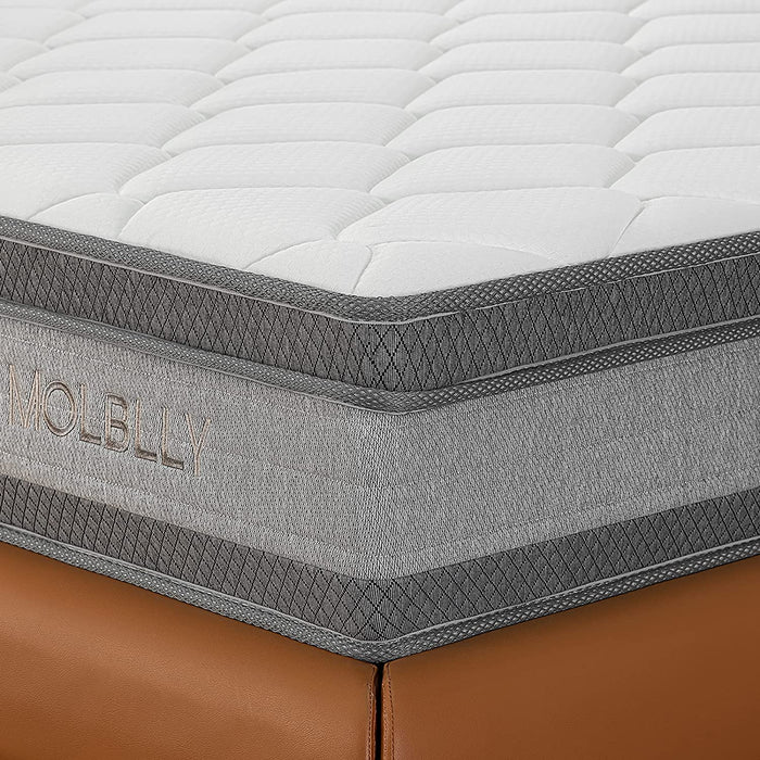 Cooling-Gel Hybrid Queen Mattress, Medium Firm, 60”*80”