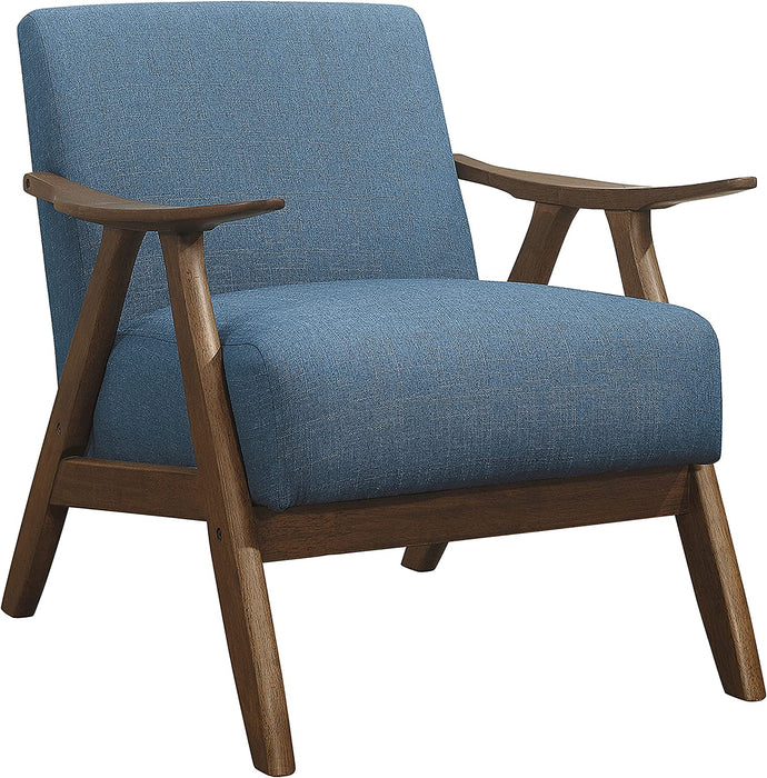 Blue Elle Accent Chair