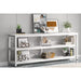Extra Long 3-Tier TV Console with Storage