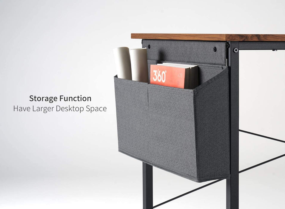 47-Inch Modern Computer Desk with Storage Bag