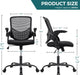 Ergonomic Swivel Task Chair for Home Office